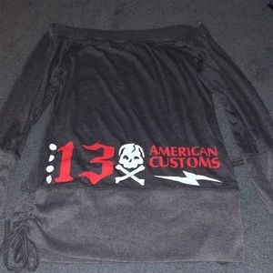 Interesting gray long sleeve